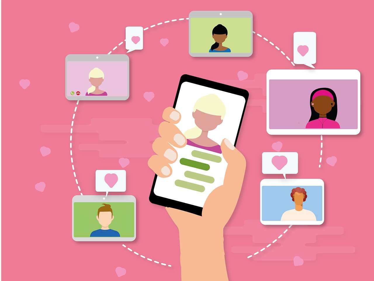 How to make friends in teen chat.